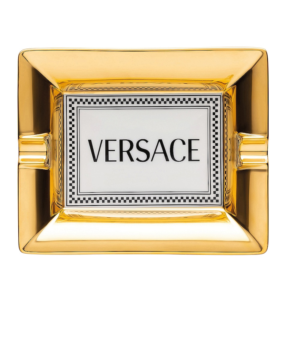 Image 1 of VERSACE Medusa Rhapsody Ashtray in Gold