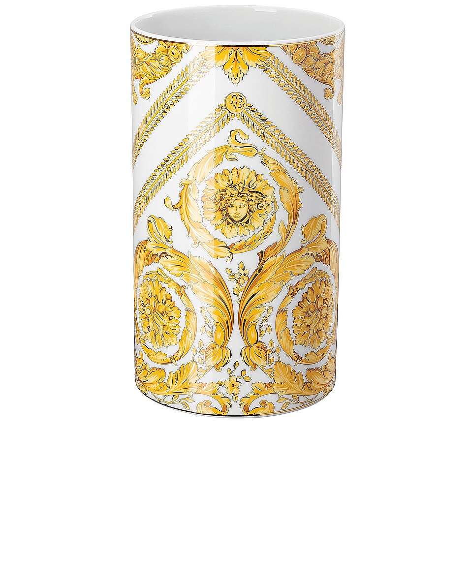 Image 1 of VERSACE Medusa Rhapsody Vase in White