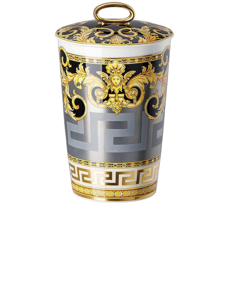 Image 1 of VERSACE Prestige Gala Votive with Lid in White