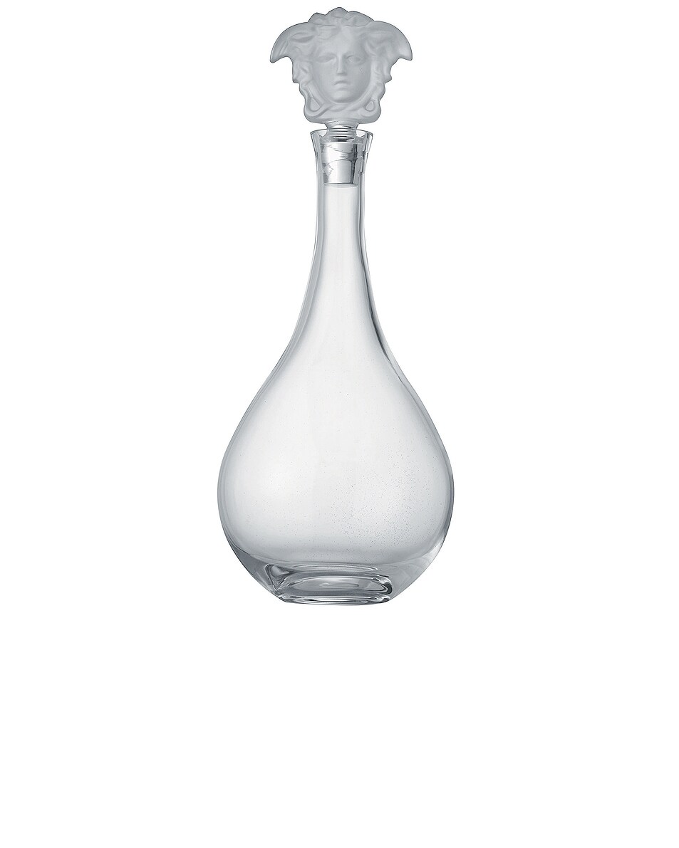 Image 1 of VERSACE Medusa Lumiere Decanter in Clear