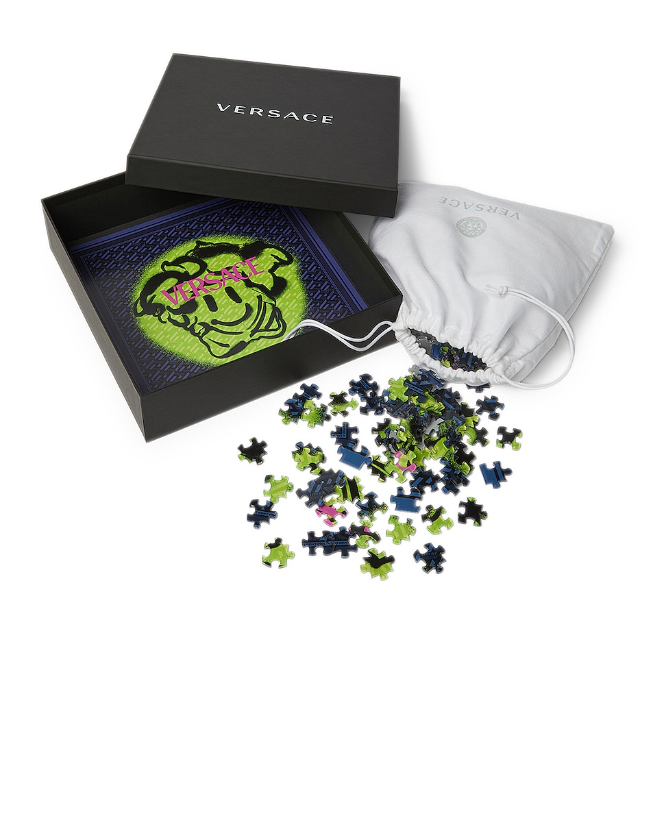 Image 1 of VERSACE Smile Puzzle in Blue