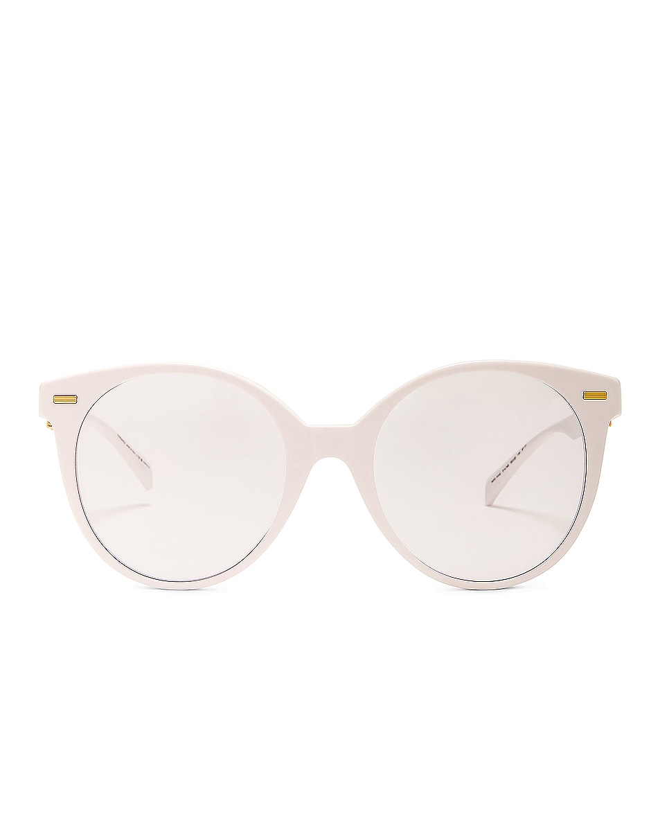 Image 1 of VERSACE Round Sunglasses in White