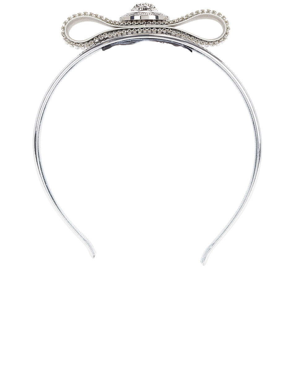 Image 1 of VERSACE Headband in Silver & Palladium