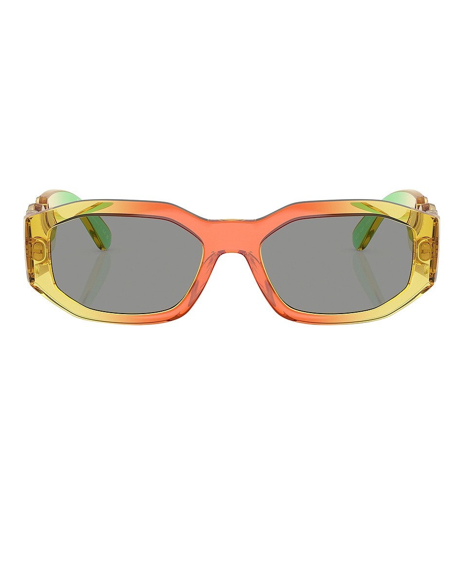 Image 1 of VERSACE Biggie Sunglasses in Yellow