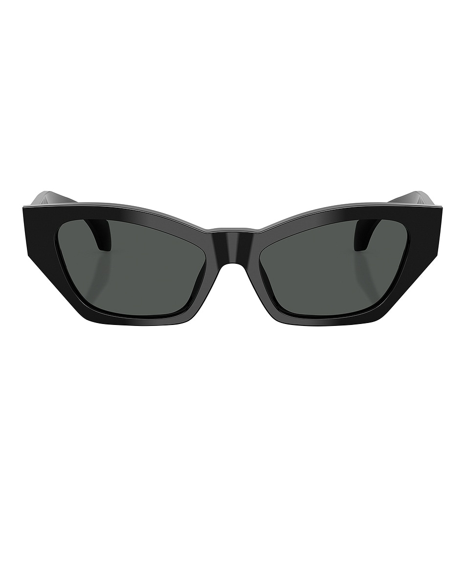 Image 1 of VERSACE Cat Eye Sunglasses in Black