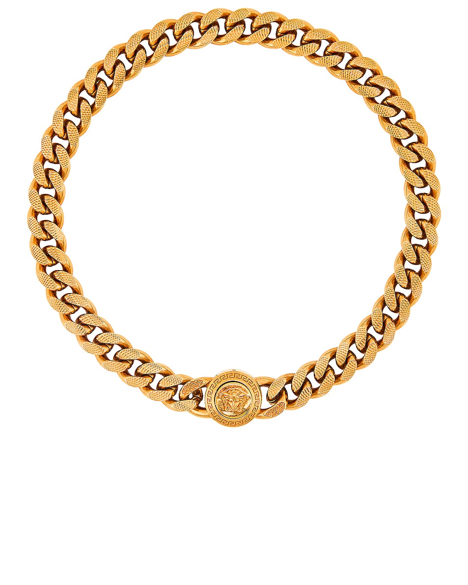 Image 1 of VERSACE Chain Necklace in Gold