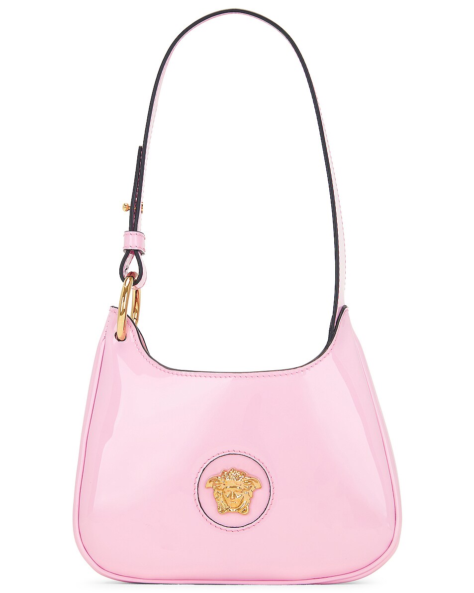 Image 1 of VERSACE La Medusa Hobo Bag in Light Pink & Oro
