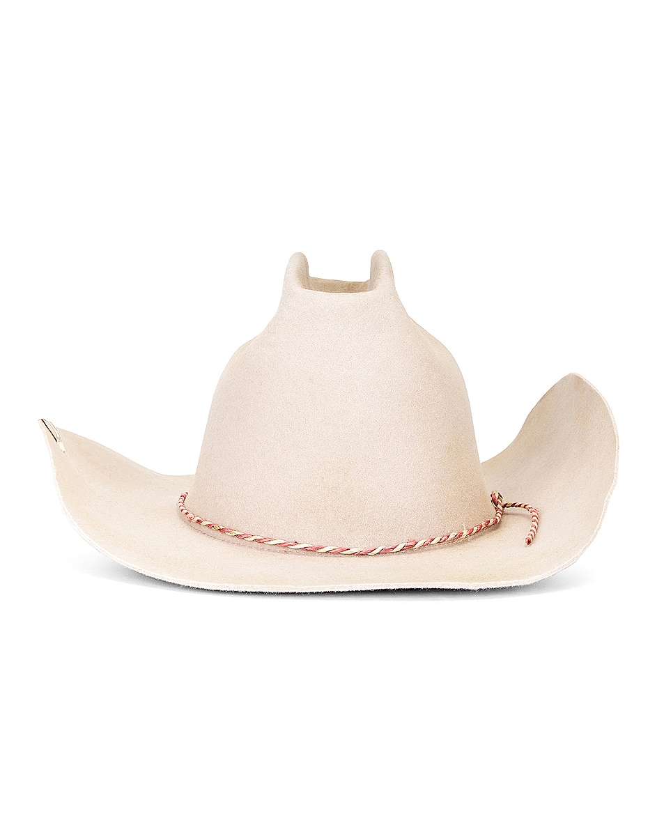 Image 1 of Visvim Vin Cowboy Hat in Ivory
