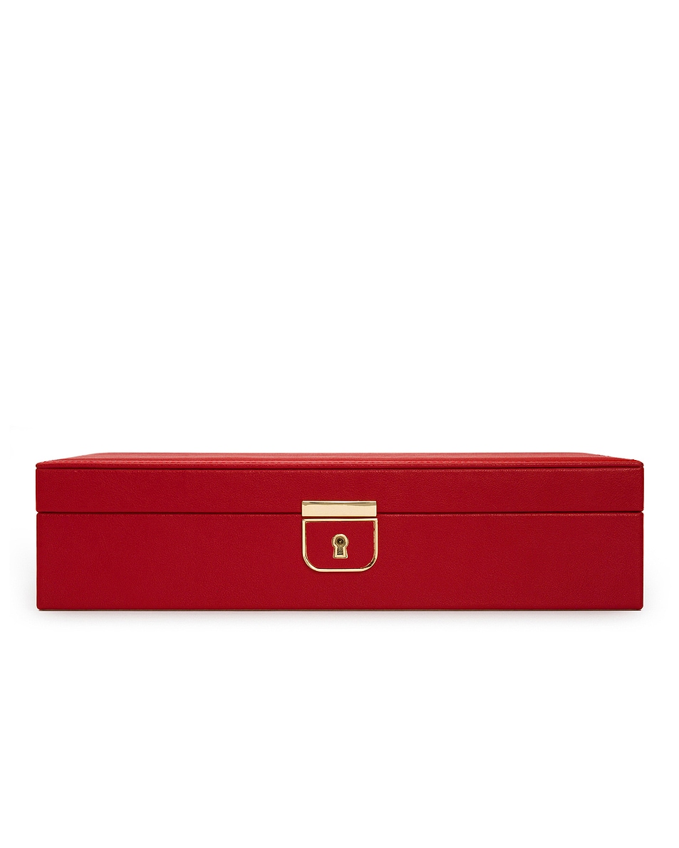 Image 1 of Wolf 1834 Palermo Medium Jewelry Box in Red