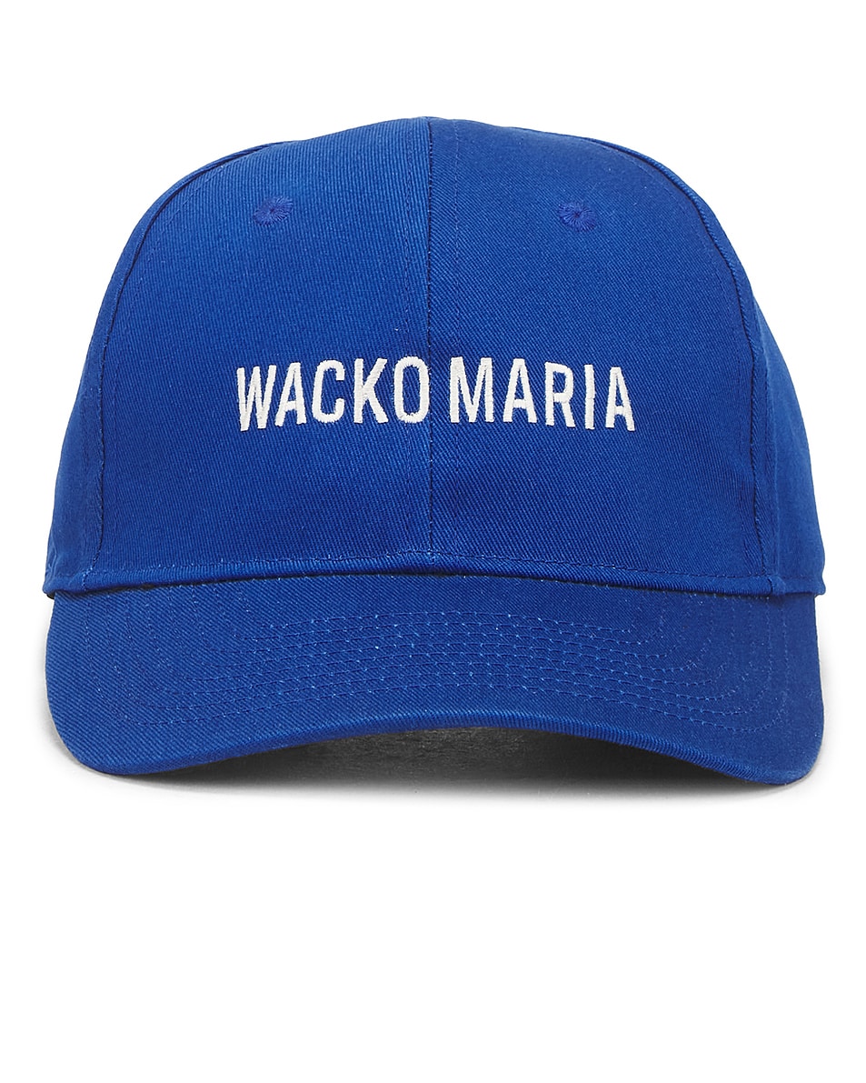 Image 1 of WACKO MARIA 6 Panel Cap Type-1 in Blue