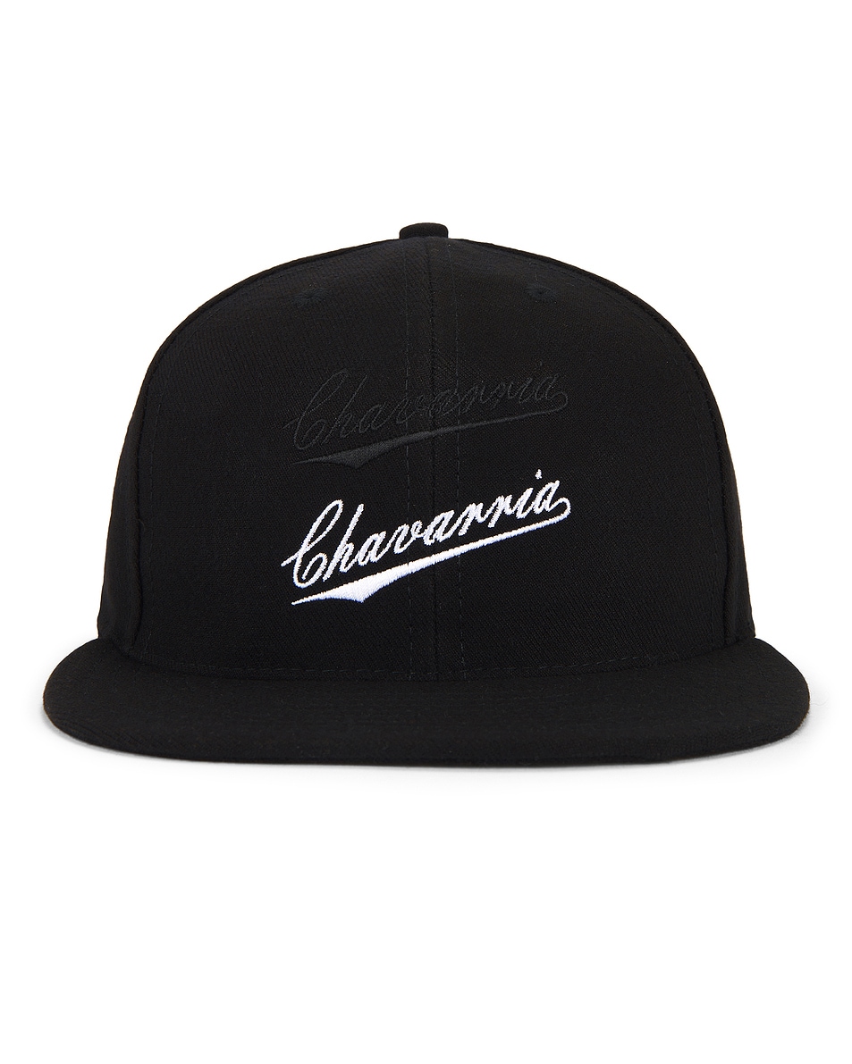 Image 1 of Willy Chavarria Bad Boy Cap in Black