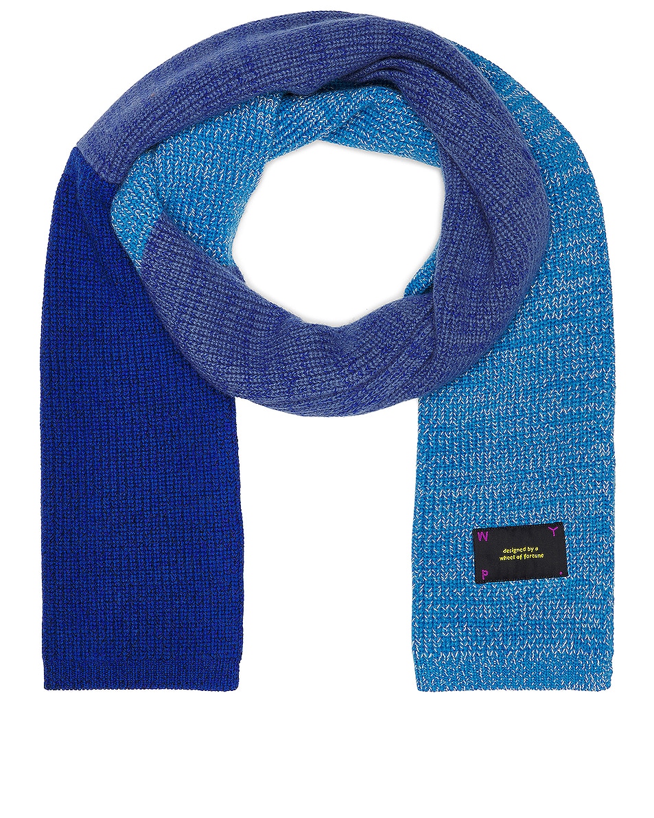 Image 1 of Waste Yarn Project Mimi Scarf in Blue