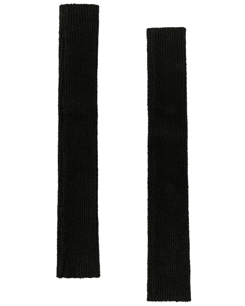 Image 1 of WARDROBE.NYC Knit Sleeve in Black