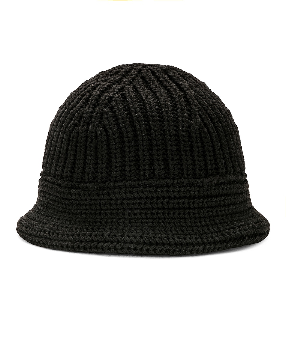 Image 1 of WARDROBE.NYC Bucket Hat in Black