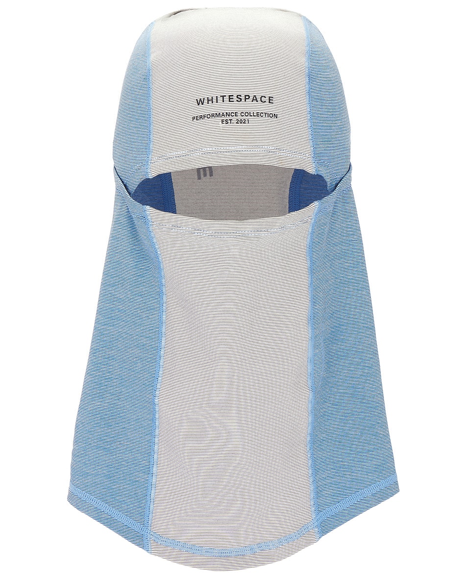 Image 1 of Whitespace Graphene Balaclava in Placid Blue & Warm White