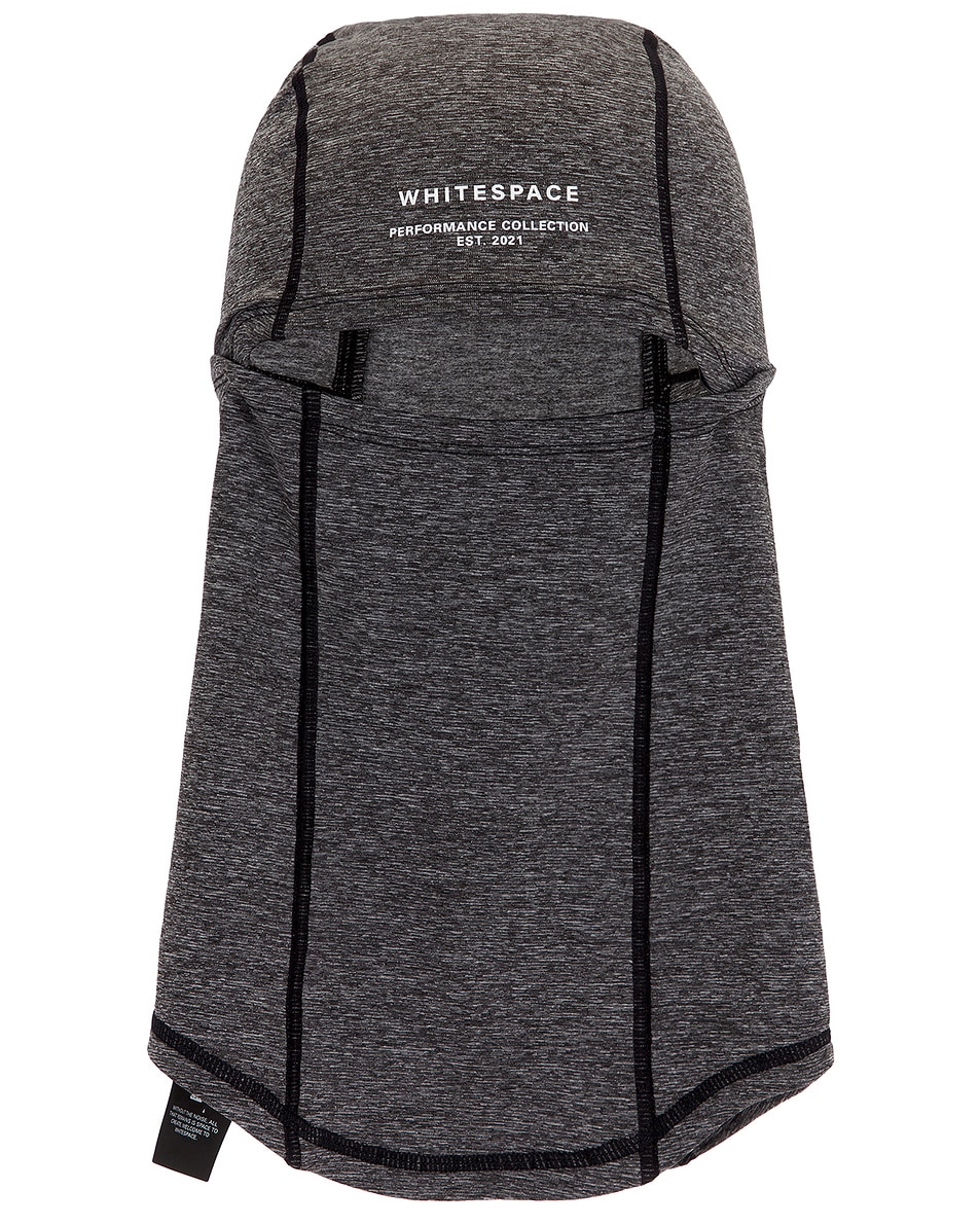 Image 1 of Whitespace Graphene Balaclava in Heathered Black