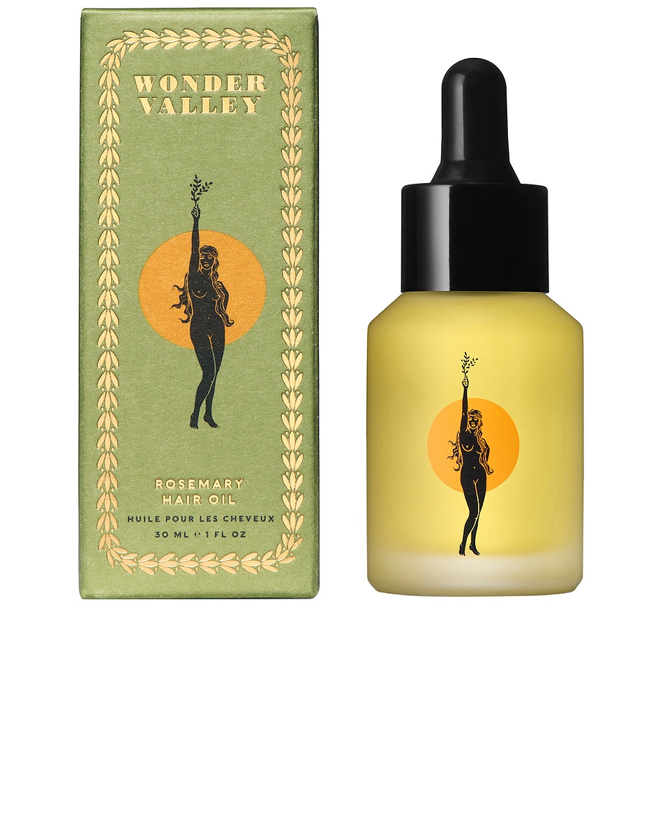 Image 1 of Wonder Valley Rosemary Hair Oil in 