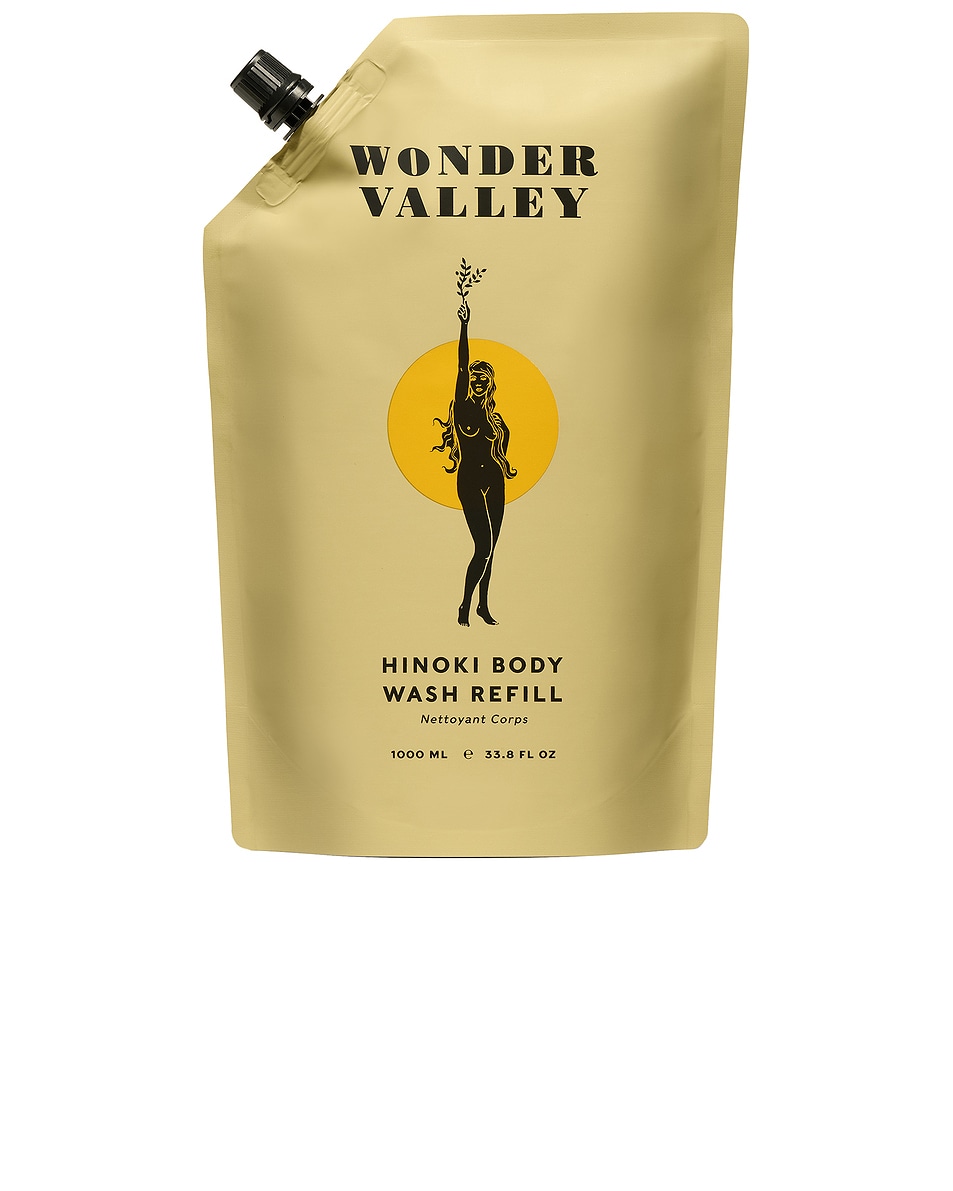 Image 1 of Wonder Valley Hinoki Body Wash Refill in 