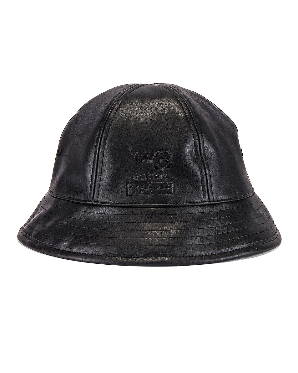 Image 1 of Y-3 Yohji Yamamoto Bucket Hat in Black