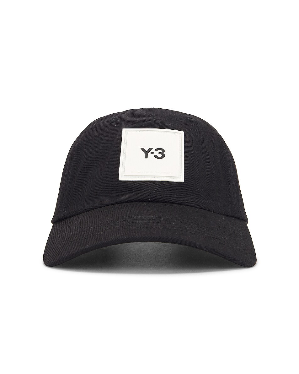 Image 1 of Y-3 Yohji Yamamoto SQL Cap in Black