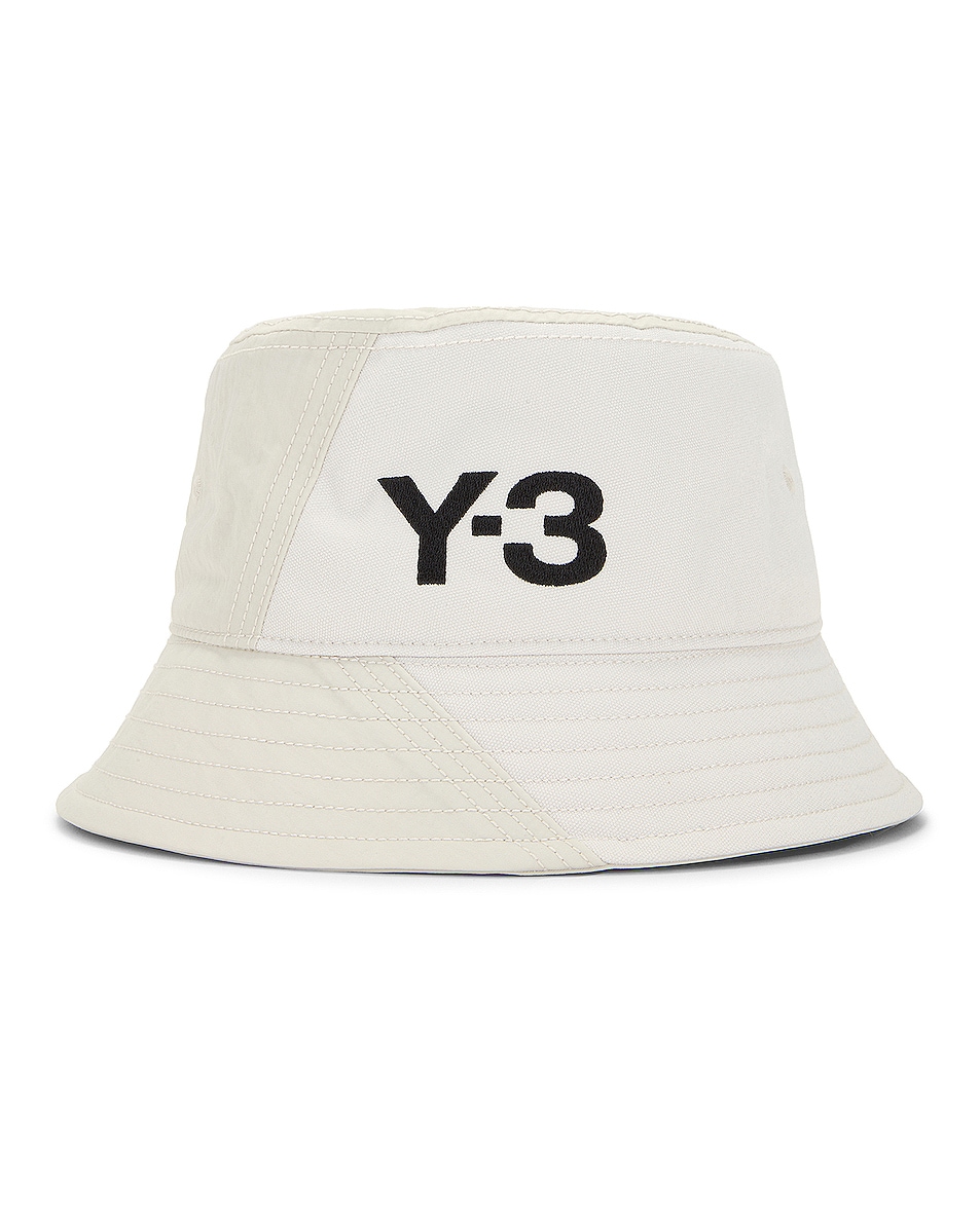 Image 1 of Y-3 Yohji Yamamoto Y-3 Bucket Hat in Talc