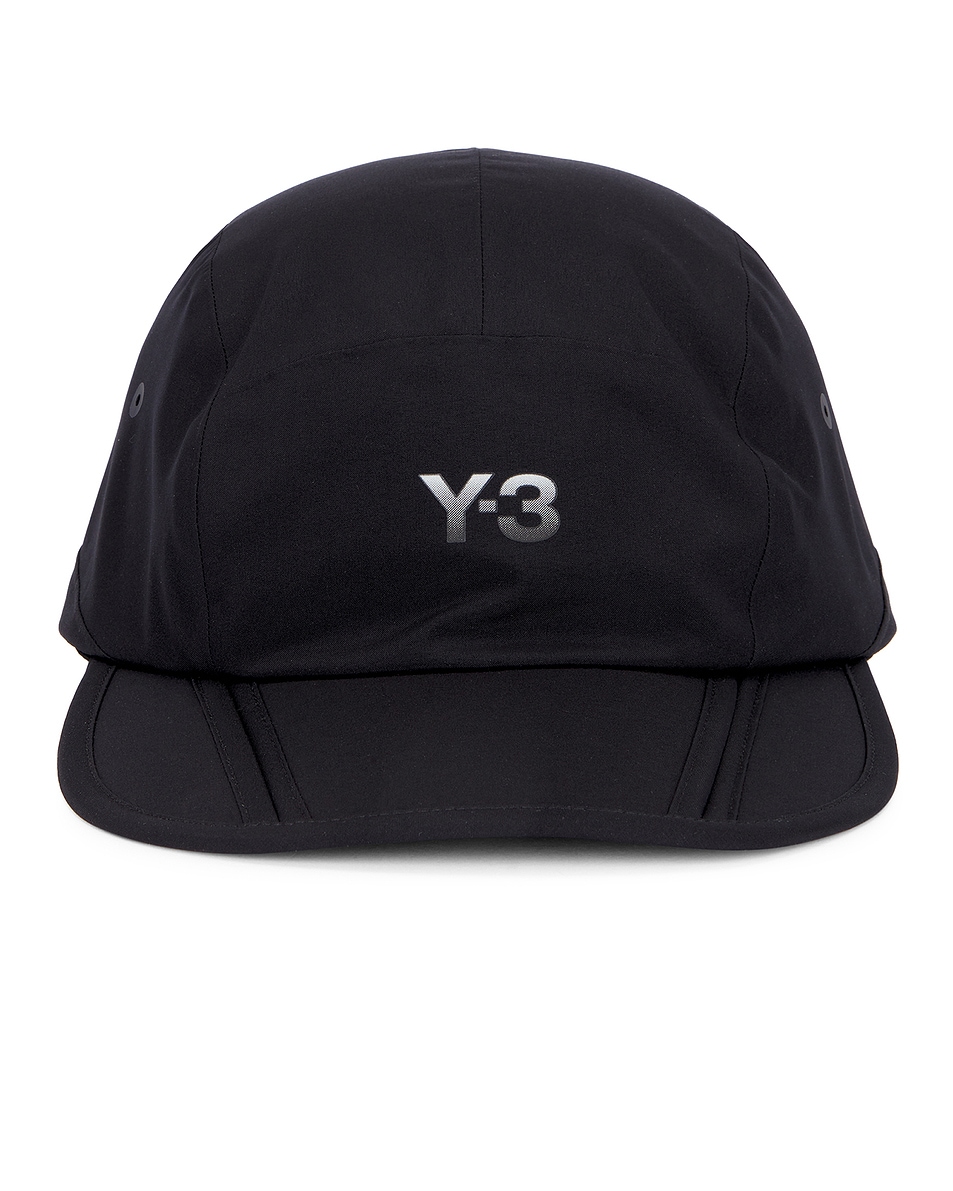Image 1 of Y-3 Yohji Yamamoto Beach Cap in Black