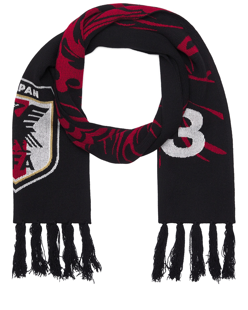 Image 1 of Y-3 Yohji Yamamoto x JFA Scarf in Black