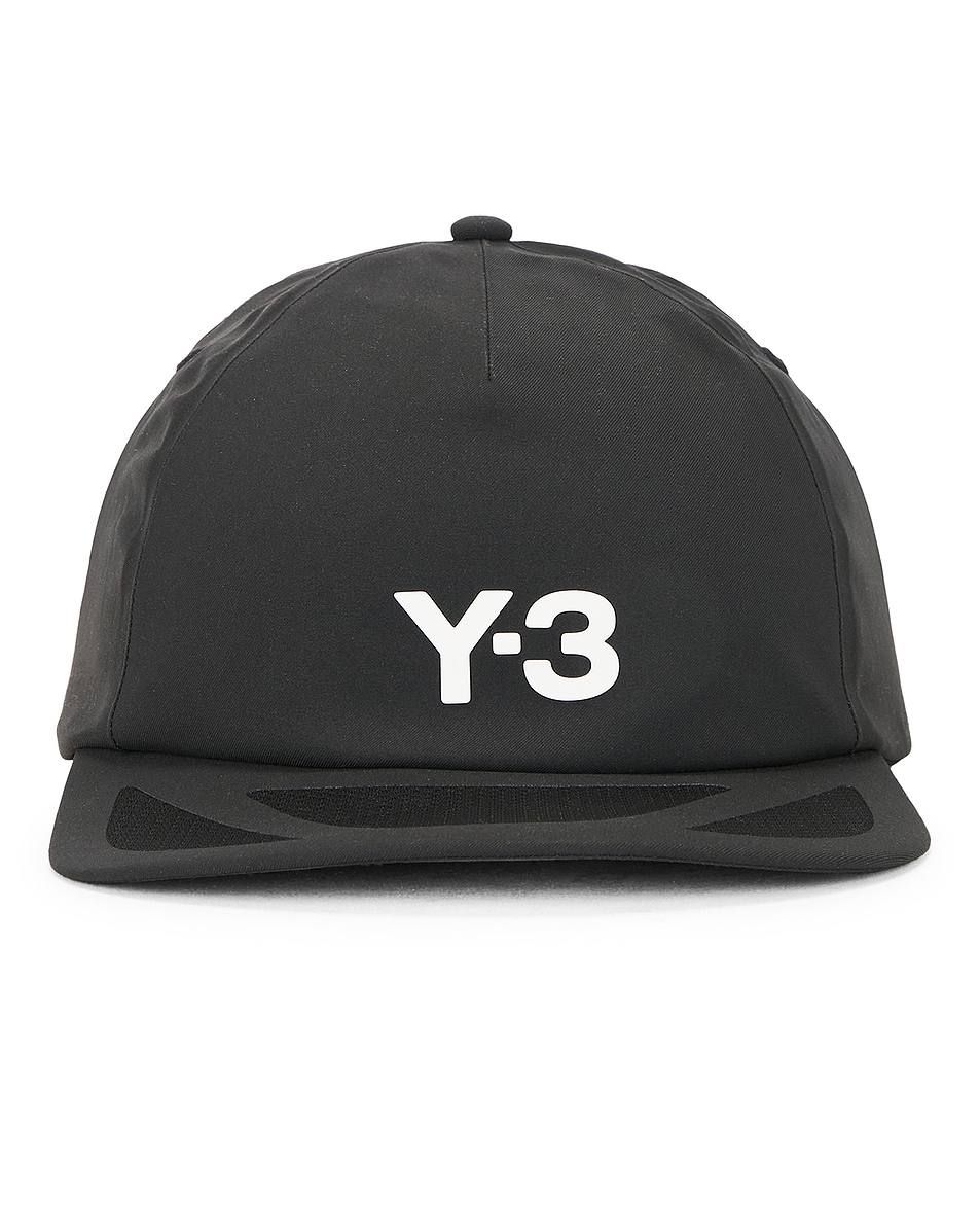 Image 1 of Y-3 Tennis Capsule Climacool Baseball Cap in Black & Orbit Grey