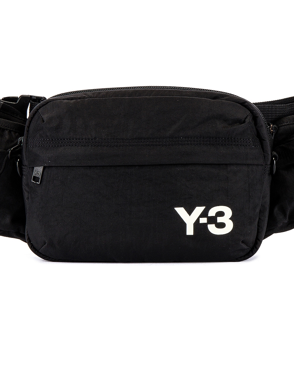 Image 1 of Y-3 Yohji Yamamoto Sling Bag in Black