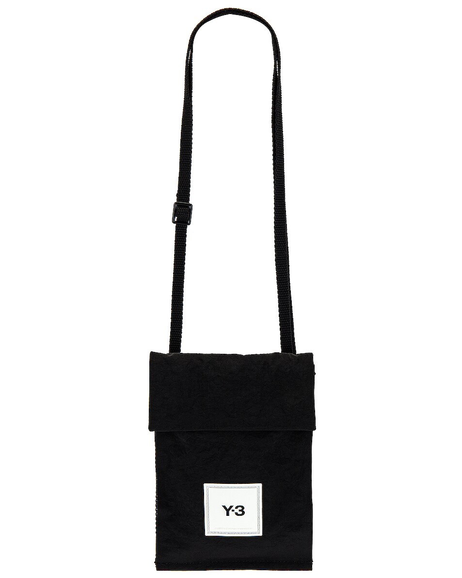 Image 1 of Y-3 Yohji Yamamoto Pocket Bag in Black