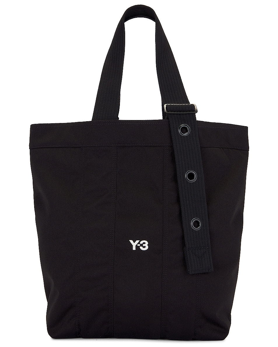 Image 1 of Y-3 Yohji Yamamoto Tote in Black