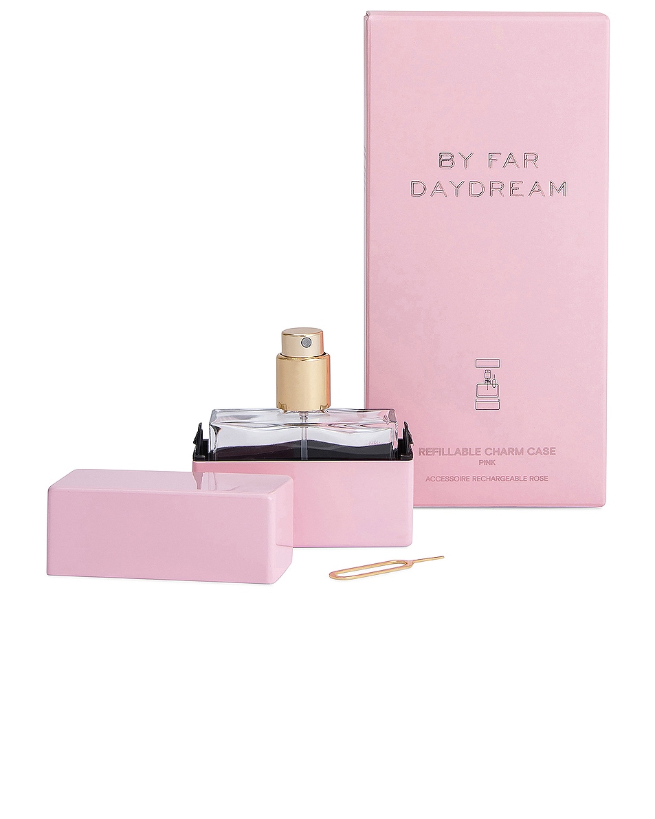 Image 1 of BY FAR Daydream Refillable Charm Case in Pink