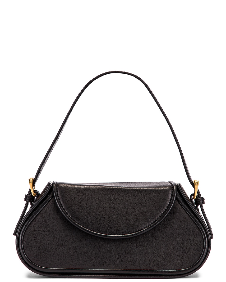 Image 1 of BY FAR Uma Mini Leather Bag in Black