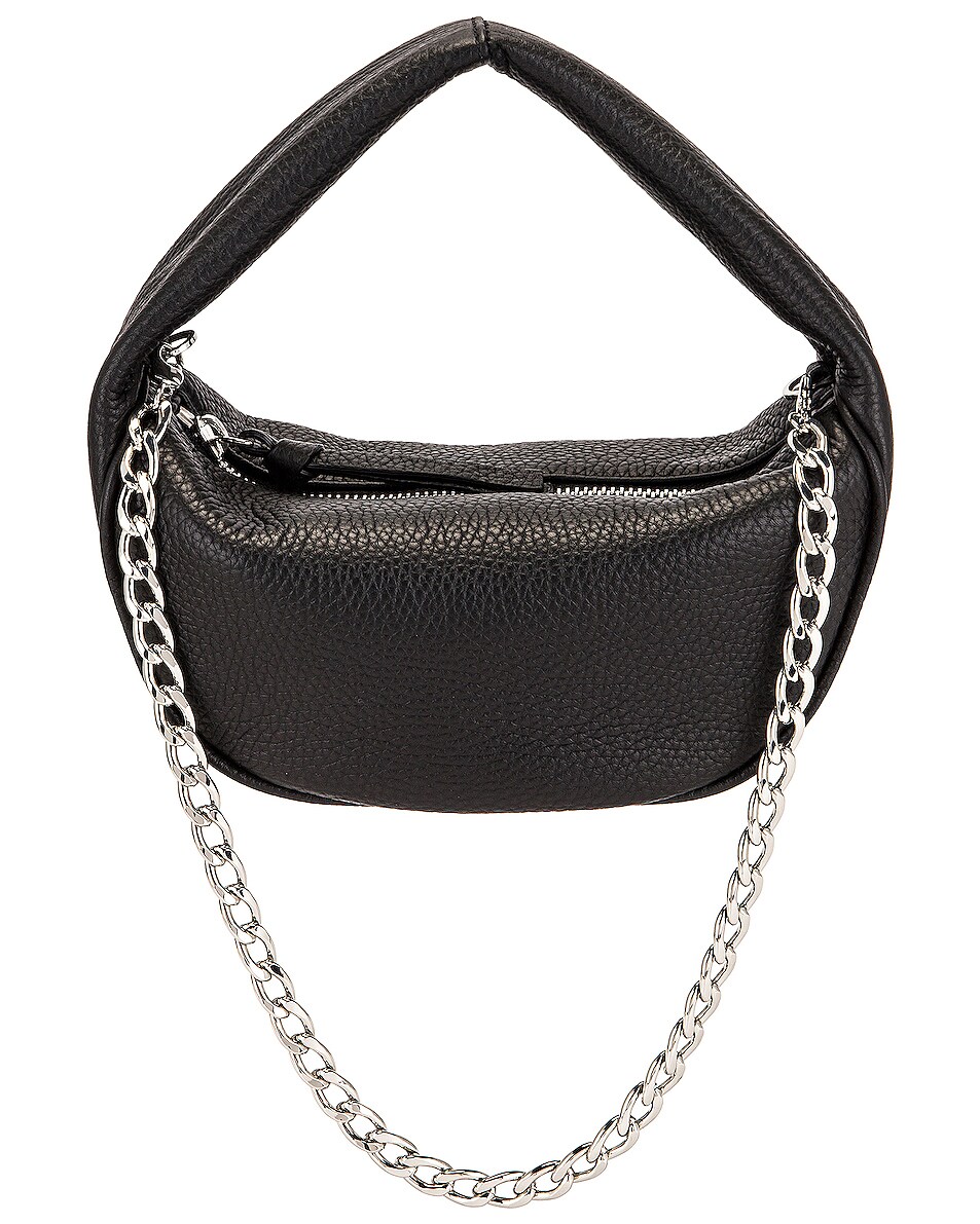Image 1 of BY FAR Baby Cush Bag in Black