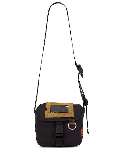 Messenger Mini Post Ripstop Suede Bag