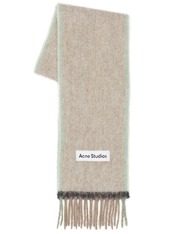 Mohair Fringed Scarf