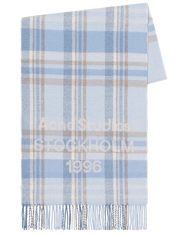 Check Jacquard Scarf