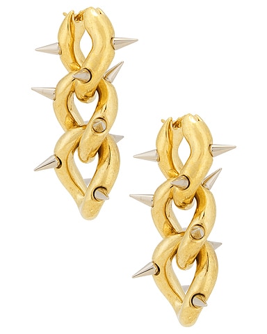 Spike Chain Earrings