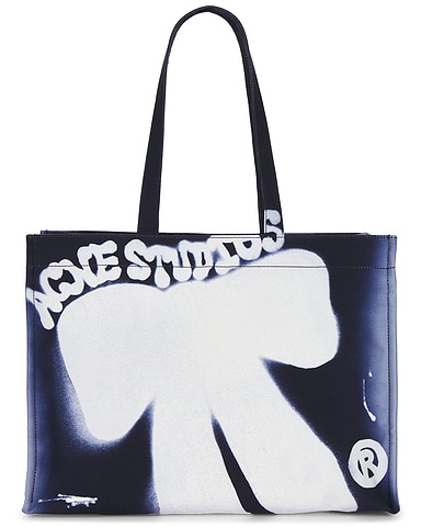 Spray Bow Shopper Bag