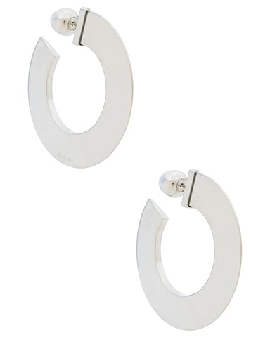 Small Blade Hoop Earrings