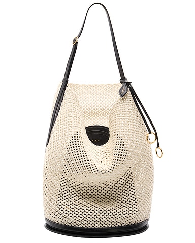 ALAΪA Large Bucket Bag