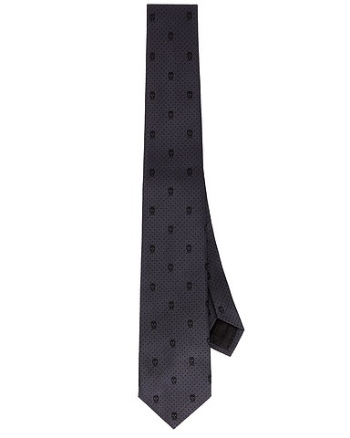 Skull Polka Dot Tie