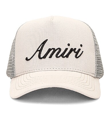 Amiri Script Trucker Hat
