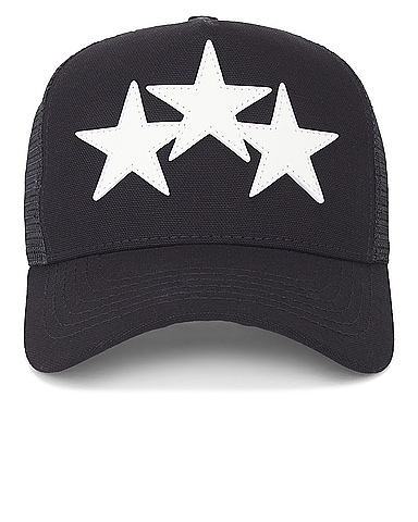 Three Star Trucker Hat