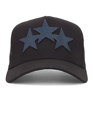 3 Star Trucker Hat