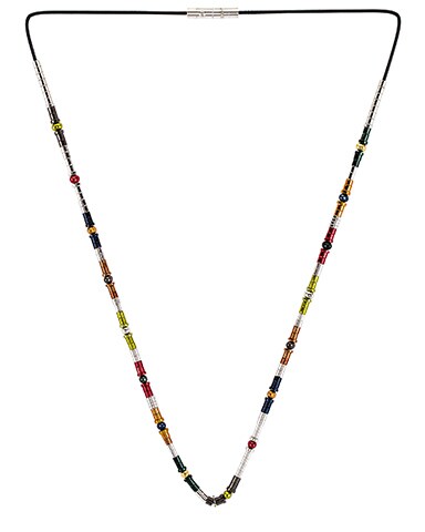 Classic Multi Metal Beads Necklace