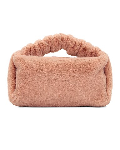 Faux Fur Scrunchie Small Bag