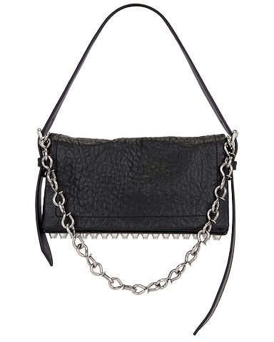 Ricco Crushed Slim Flap Bag