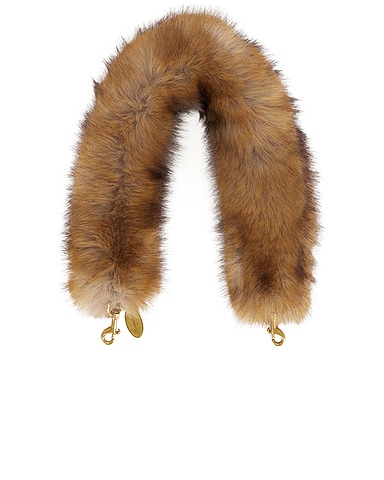 Faux Fur Bag Strap
