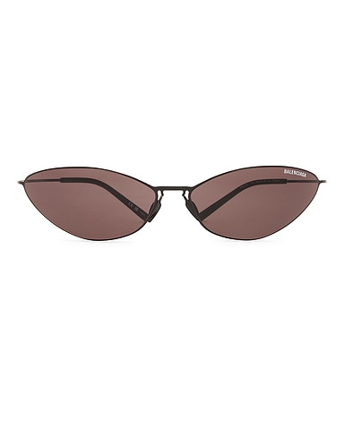 Narrow Cat Eye Sunglasses